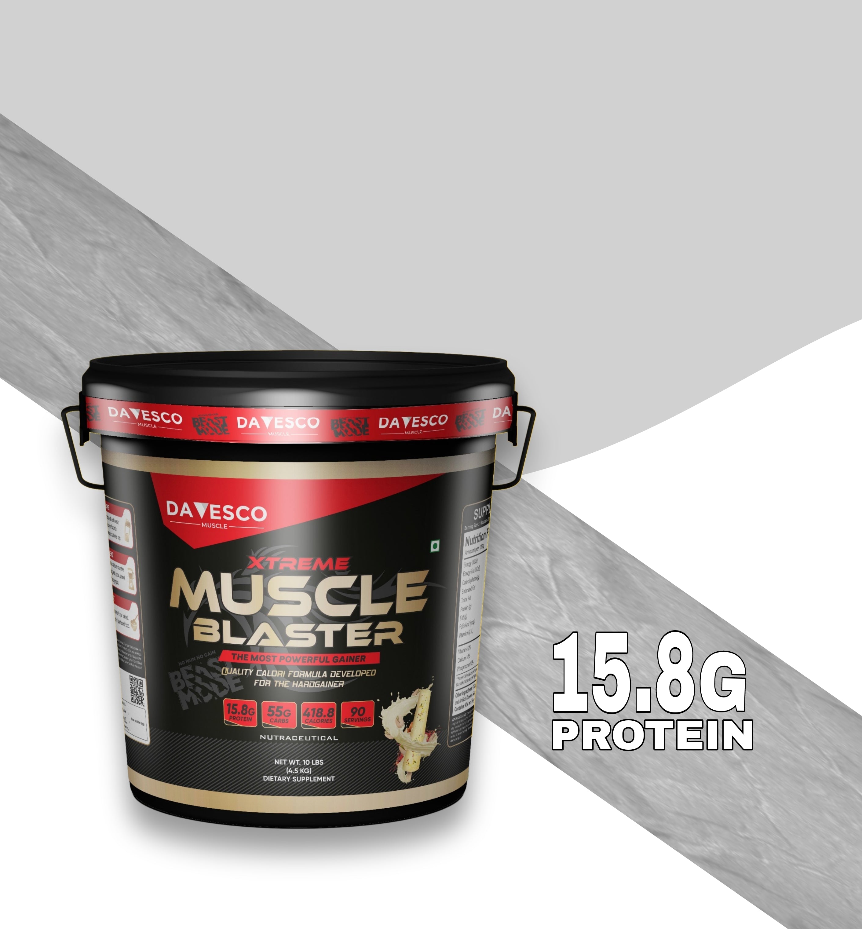 MUSCLE BLASTER  | 4.5KG |  KESHAR  KULFI