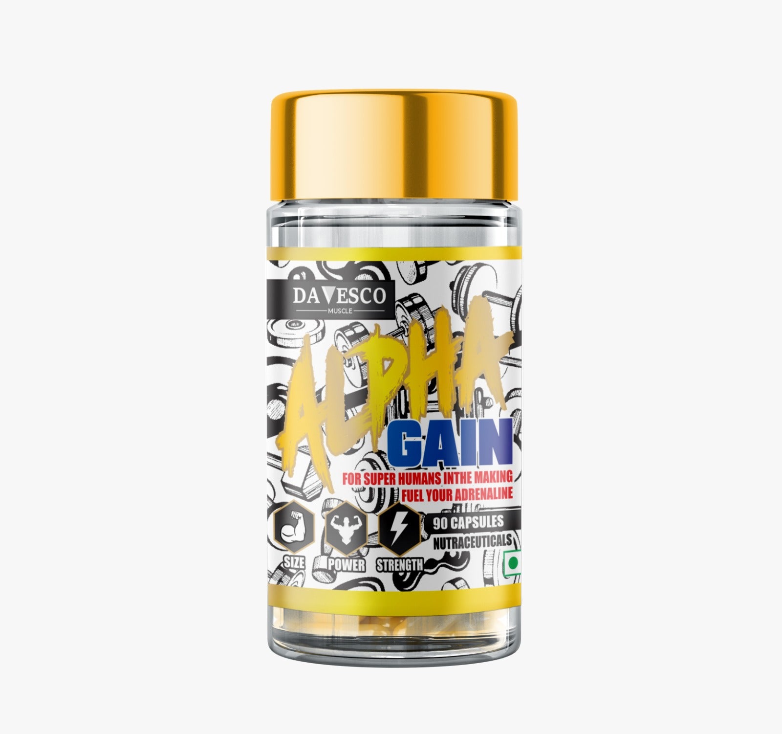 ALPHA GAIN  ( 90CAPSULES )