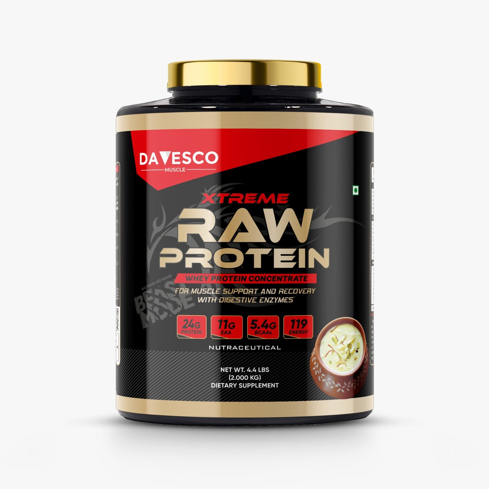 RAW WHEY  | 2KG |  KESHAR  KULFI