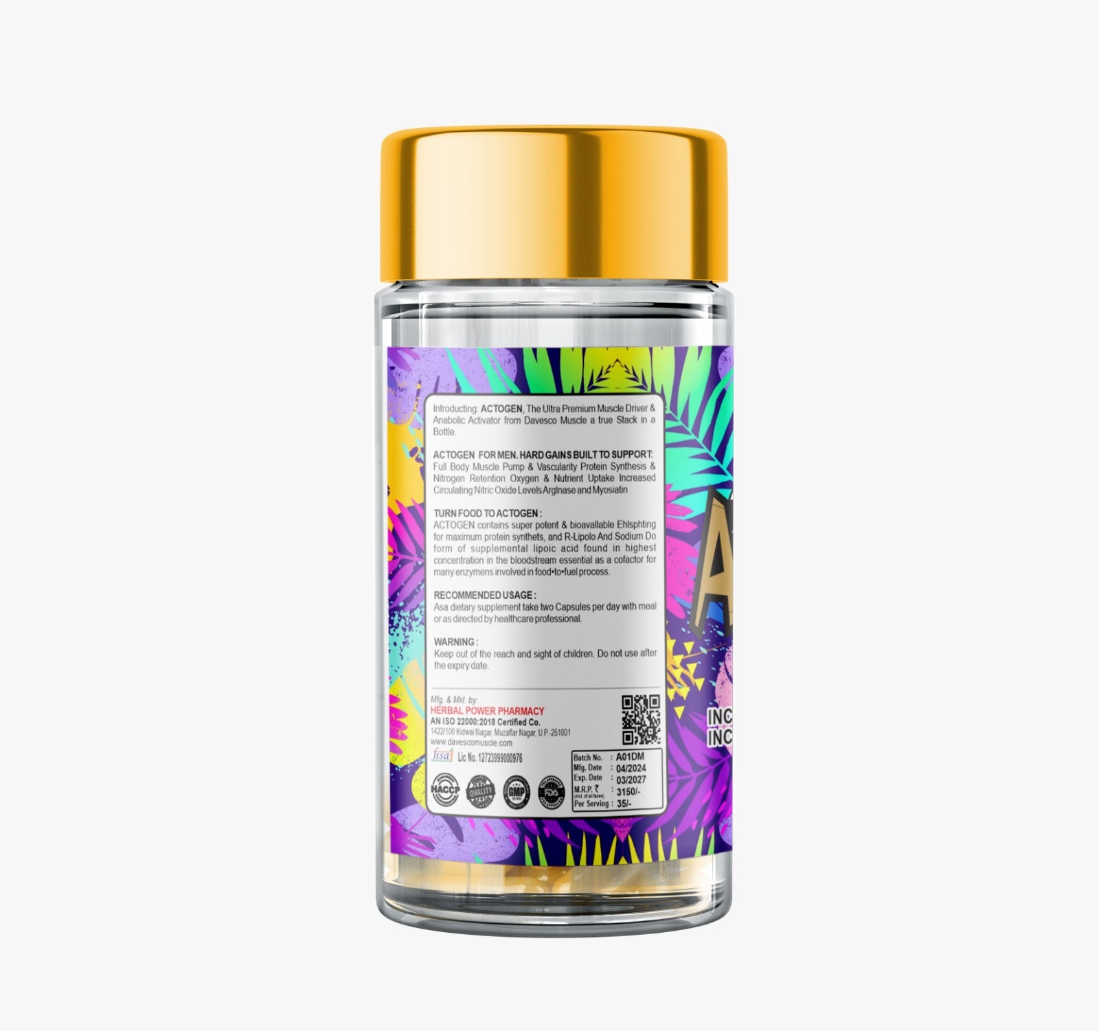ACTOGEN | 90 CAPSULE