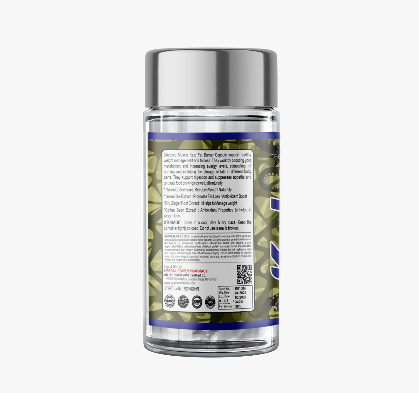 KETO FAT BURNER | 90 CAPSULE