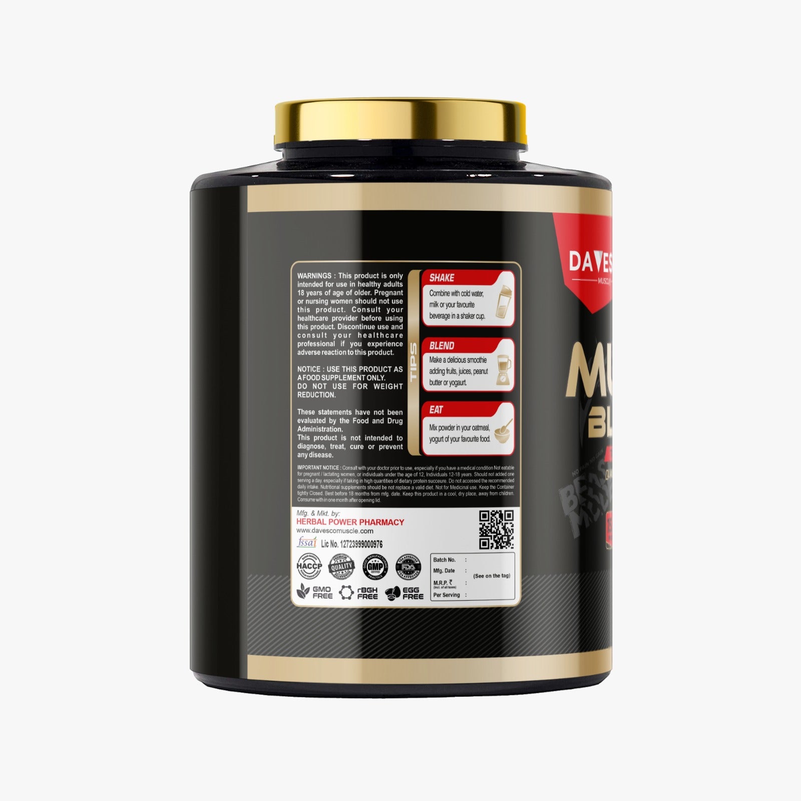 DAVESCOMUSCLE MUSCLE BLASTER