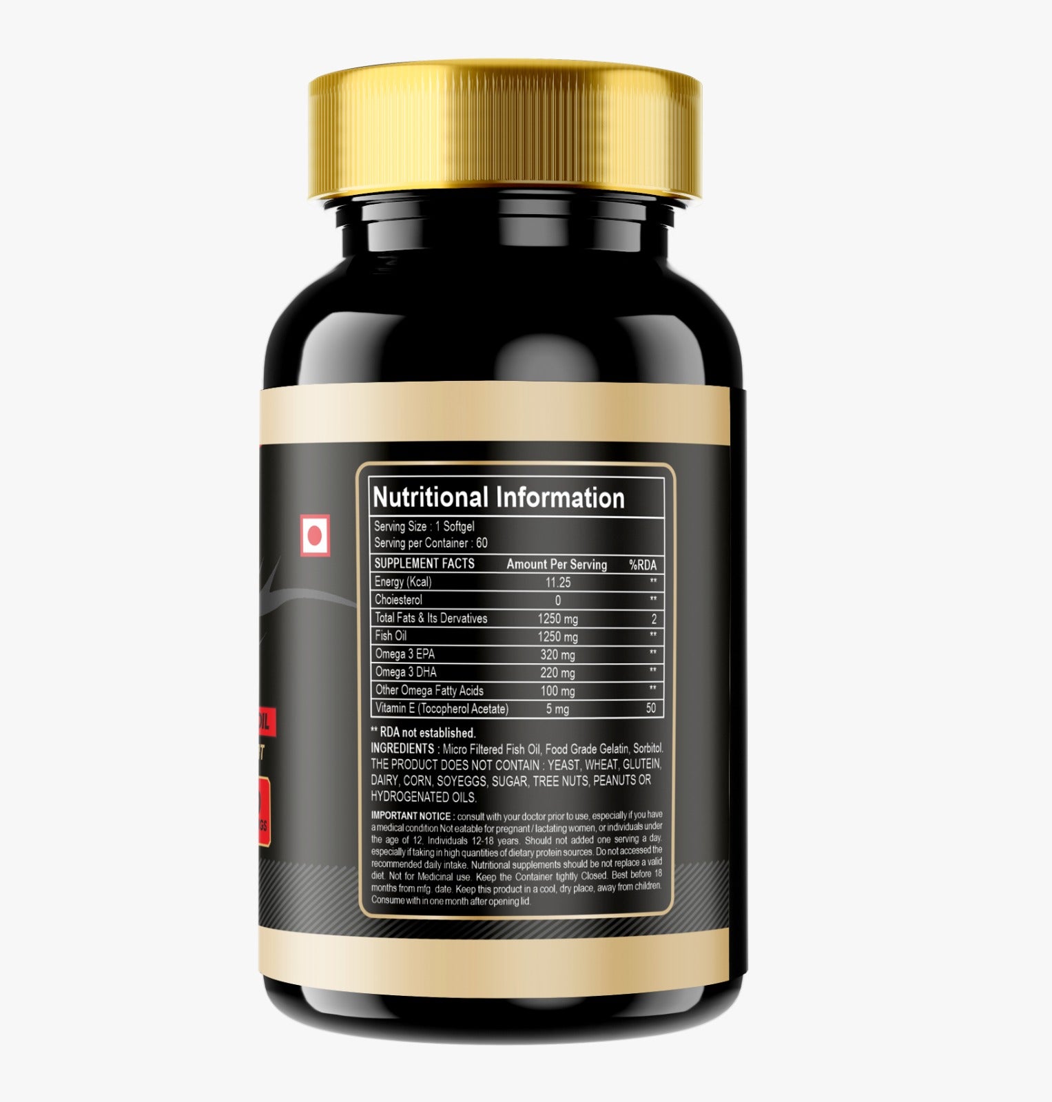 PRO  FISH  OIL ( 60 CAPSULE )